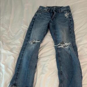 American Eagle Outfitters Light Blue Stretch Jeans